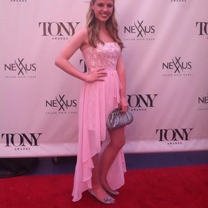 Aidan Mattox High Low Dress